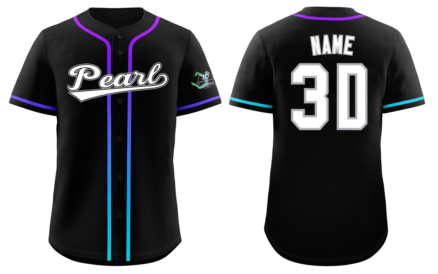 3D Motion Team Jersey (no rhinestones)