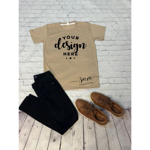 Custom Short Sleeve crew neck t-shirt