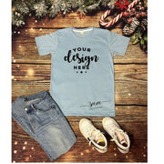 Custom Short Sleeve crew neck t-shirt