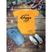 Custom Short Sleeve crew neck t-shirt